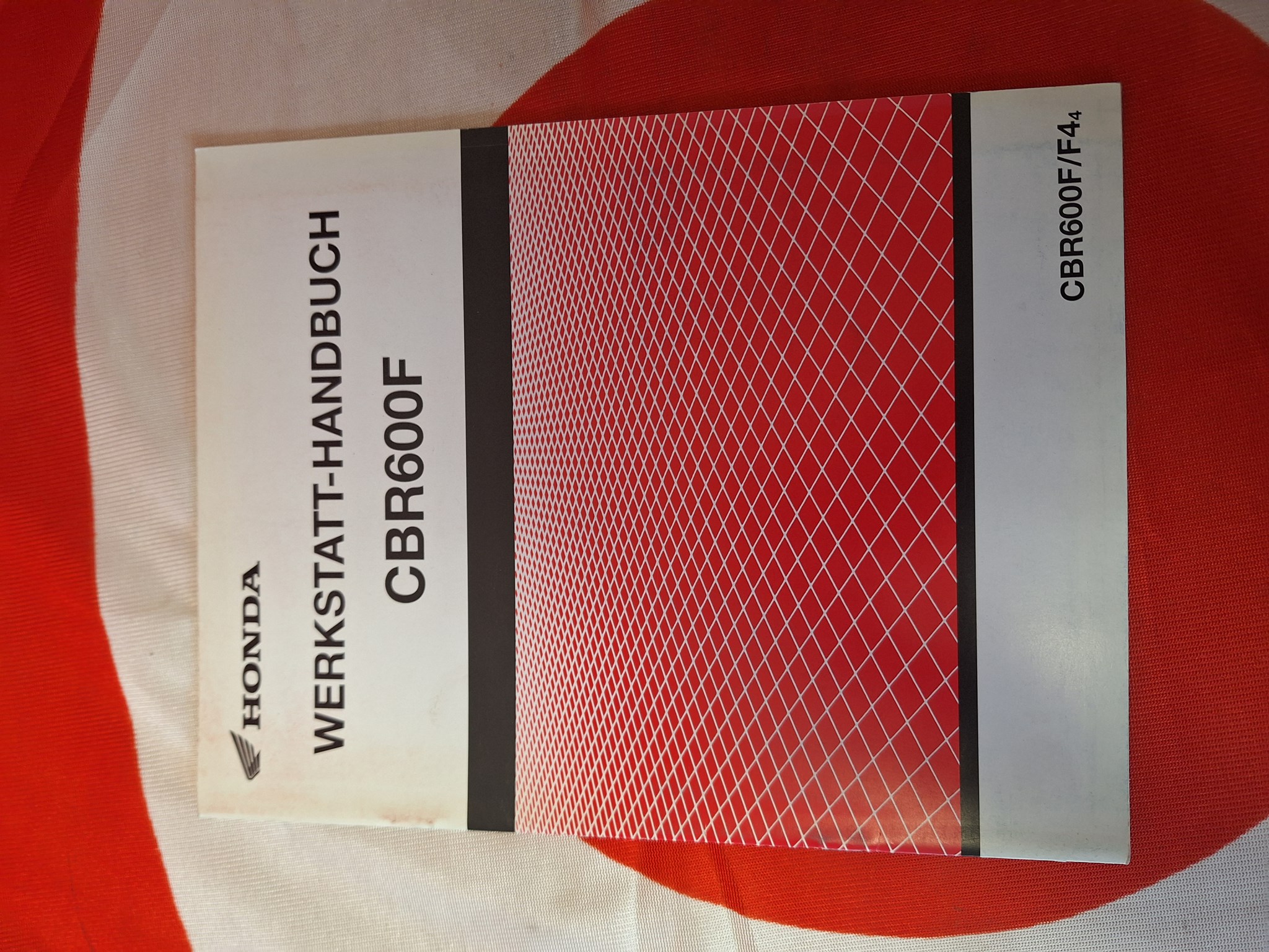 Picture of Werkstatthandbuch Nachtrag Honda  CBR600F